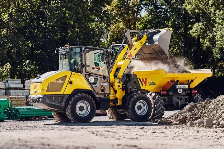 Wacker Neuson wheel loader WL750p