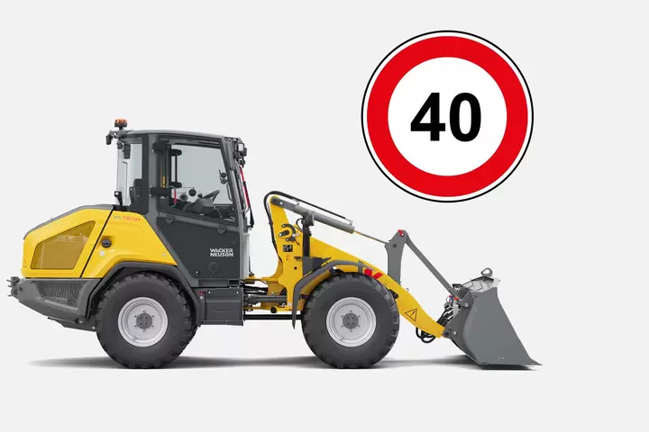 Wacker Neuson wheel loader WL750p