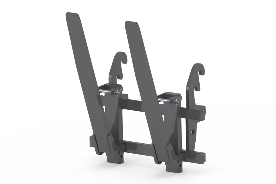 Wacker Neuson attachment, Fold-down pallet fork