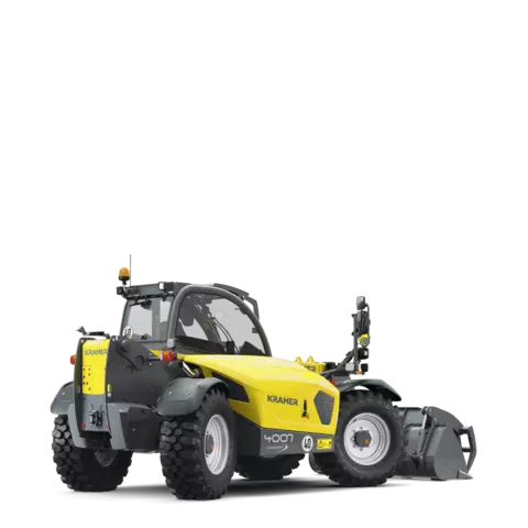 The Kramer telehandler 4007 in a studio.