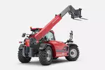 Weidemann telehandler T7042 cabin with pallet fork, studio