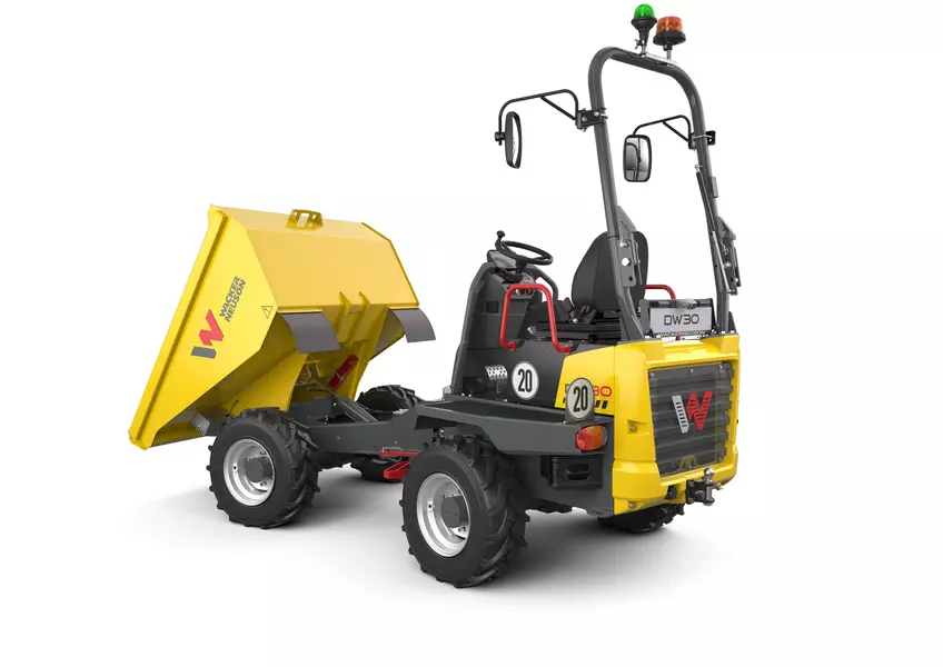 DW30 studio photo, tilted side view with recess
