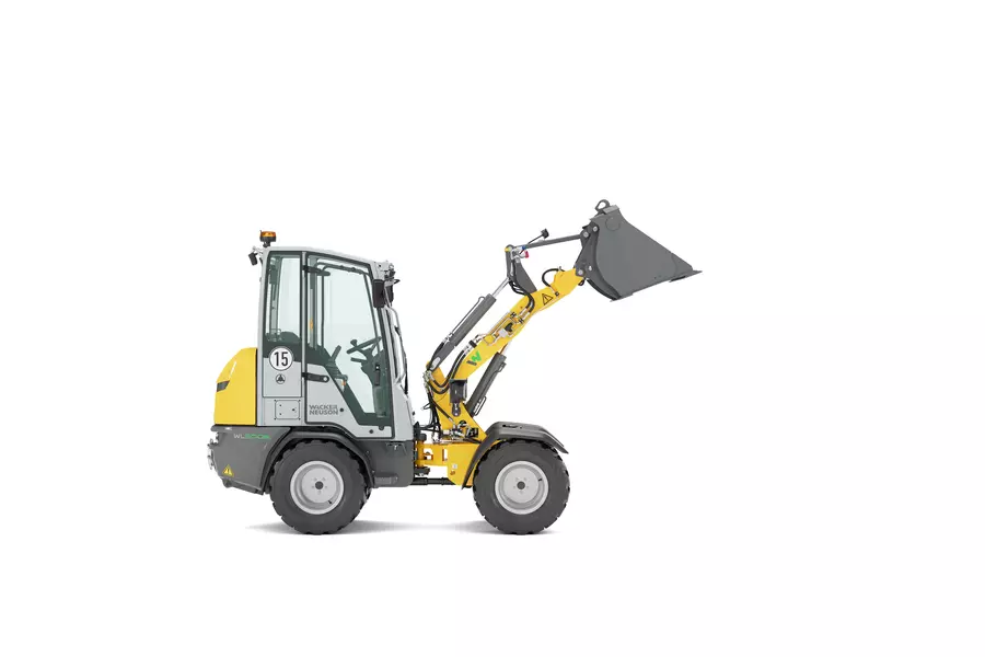 Wacker Neuson wheel loader WL300e studio picture