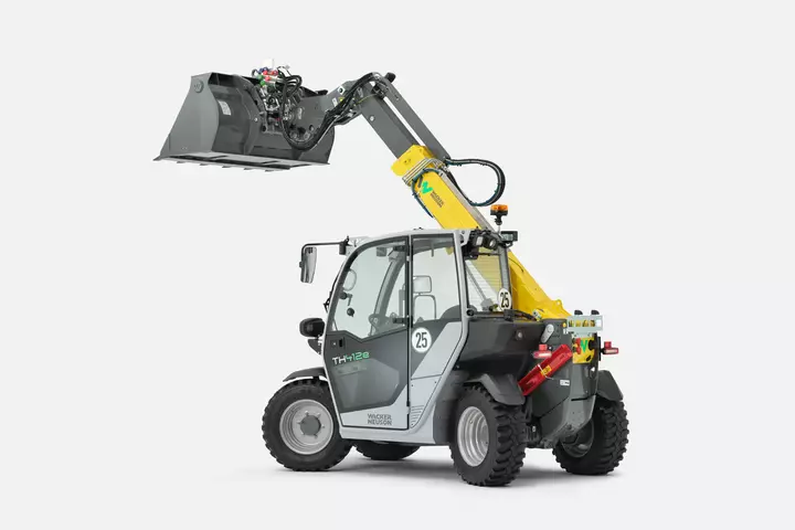 Wacker Neuson Teleskoplader TH412e niedrige Emissionen, Studio