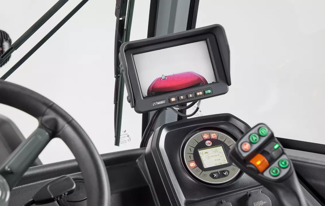 Weidemann telescopic wheel loader 2060T, 3060T, 4060T, reversing camera, studio