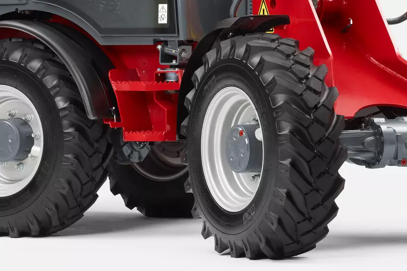 Weidemann Teleskopradlader 3080T, Bereifung