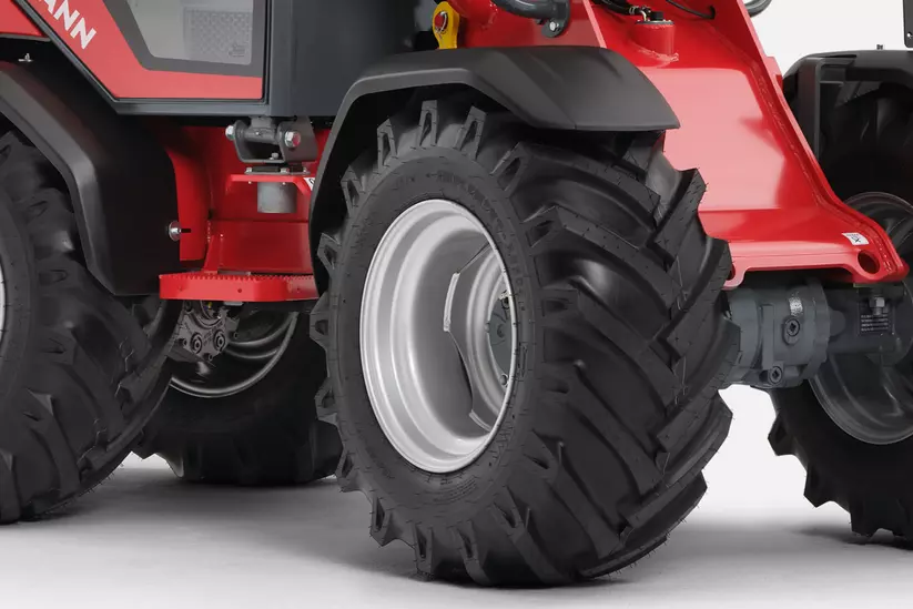 Weidemann Hoftrac 1390, Bereifung