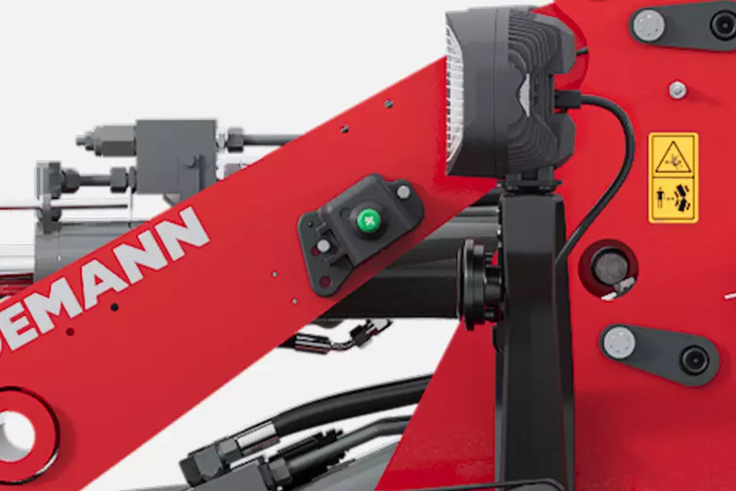 Weidemann Radlader 2060 im Studio, Druckentlastung Ladeanlage