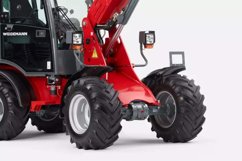 Weidemann Teleskopradlader 2080T, Differentialsperre