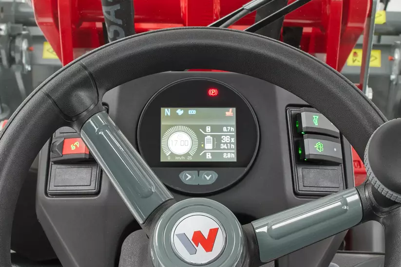 Weidemann Hoftrac 1390e Display digital, Studio