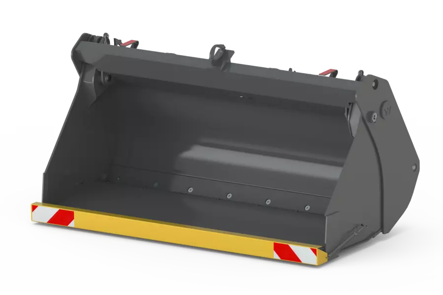 Wacker Neuson attachment, 4-in-1 shovel with two interchangeable cutting edge