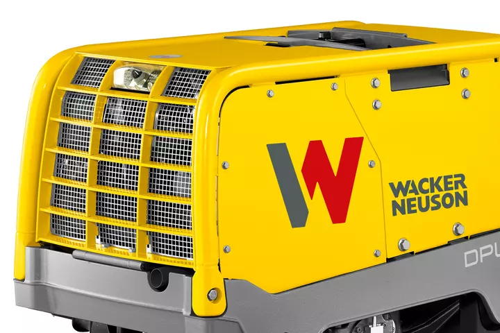 Robust steel frame of the heavy vibratory plates