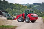 Weidemann Radlader 3060 im Einsatz, Landwirtschaft