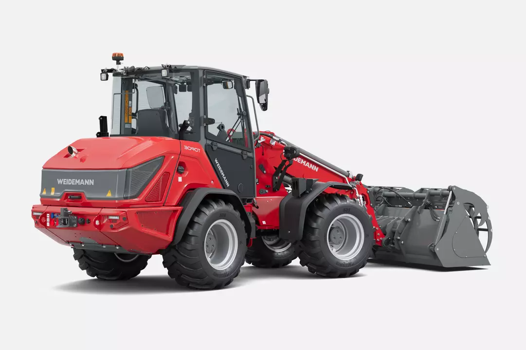 Weidemann Teleskop Rad Lader 3090T mit Scheren Greifer, studio