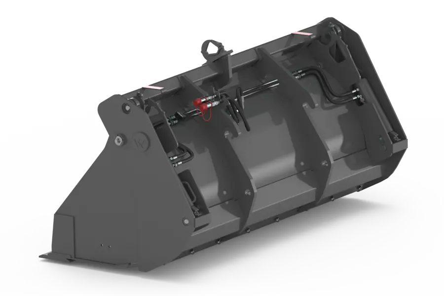 Wacker Neuson attachment, 4-in-1 shovel with two interchangeable cutting edge