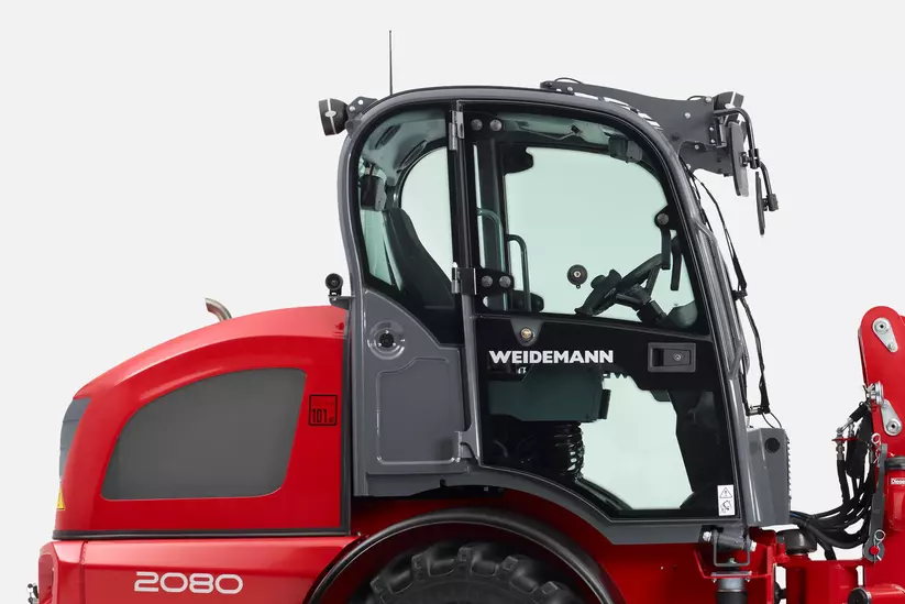 Weidemann Radlader 2080, Fahrerstand