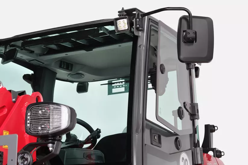 Weidemann  telescopic wheel loader 2060T, 3060T, 4060T in studio, Ventilation as required
