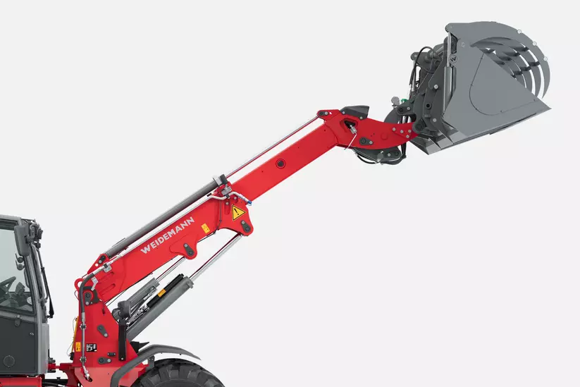 Weidemann Teleskopradlader 3060T im Studio, Teleskoparm