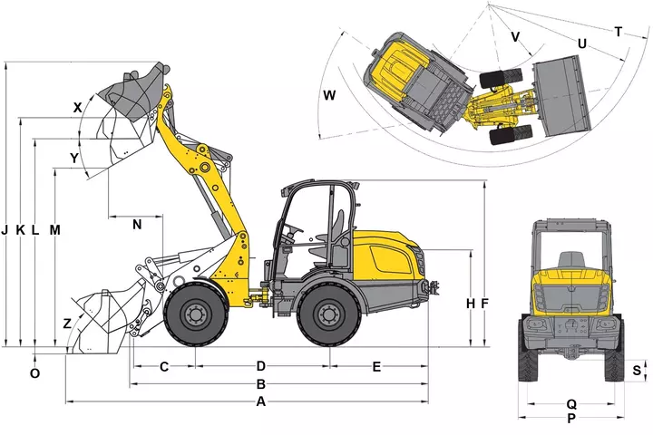 Abmessungsskizze WL32-WL70