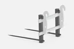 Weidemann attachments bale spike for pallet fork, Studio
