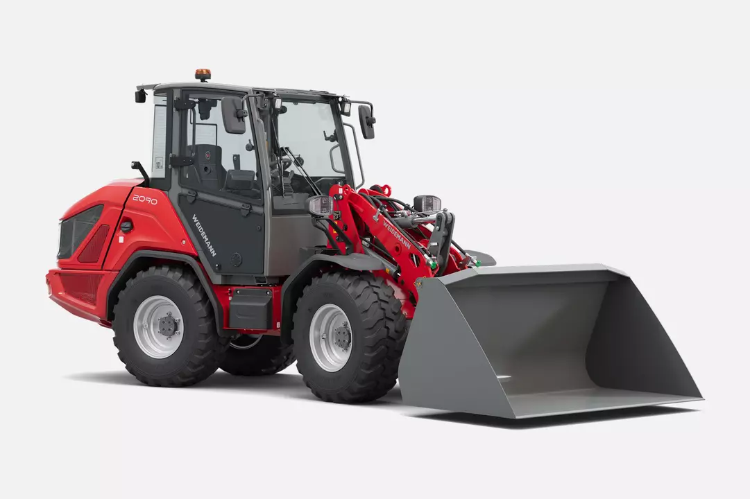 Weidemann Radlader 2090 Kabine mit Leichtgewicht Kübel, studio