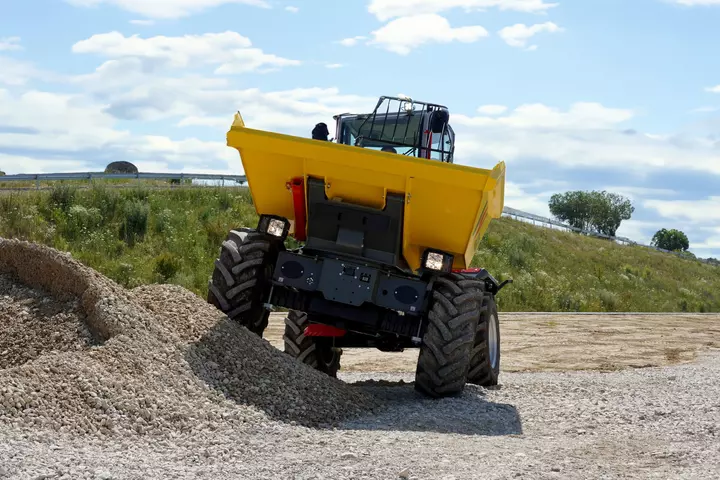 DW60 on uneven surground