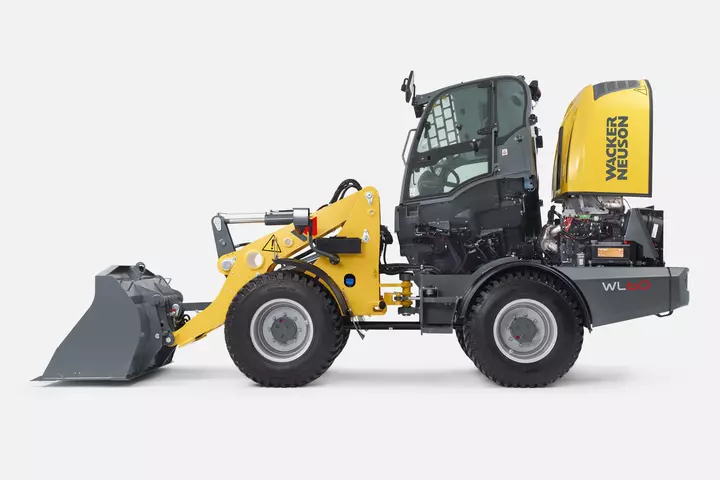 Wacker Neuson Radlader WL60, Kippbare Kabine 