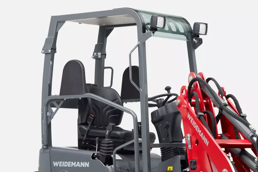 Weidemann Hoftrac 1140, Fahrerschutzdach