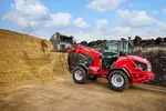 Weidemann telescopic wheel loader 4060T in application, Agriculture