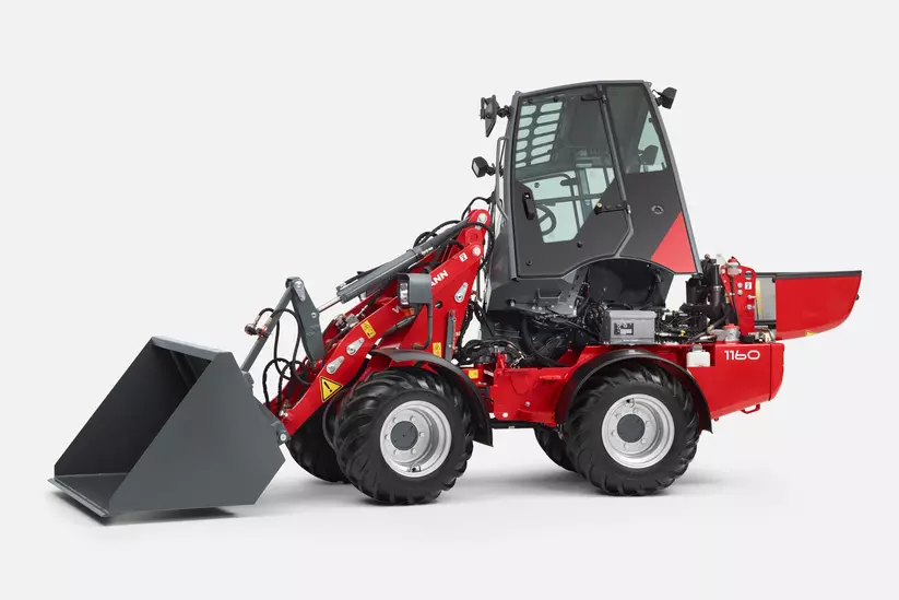 Weidemann Hoftrac 1160, 1280, Kippbare Kabine