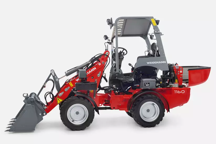 Weidemann Hoftrac 1140, 1160, 1280, Kippbarer Fahrerstand