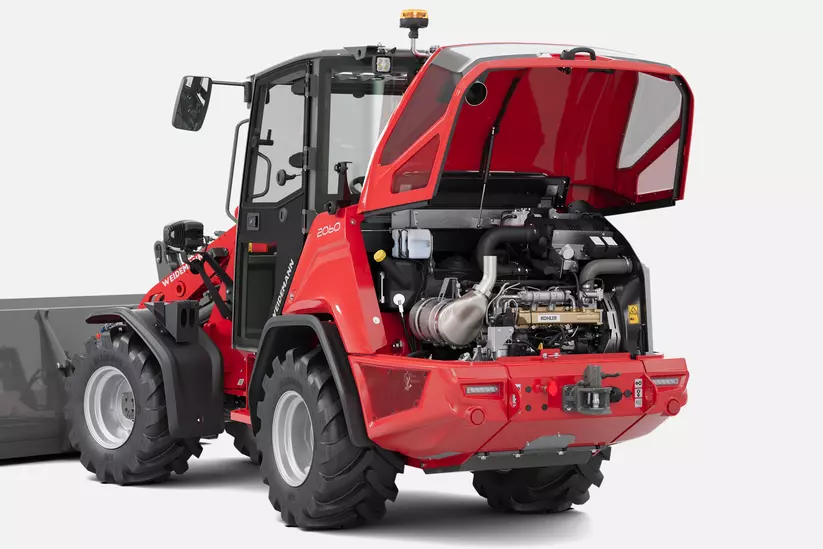 Weidemann Radlader 2060 im Studio, Ausstattung