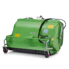 Wacker Neuson attachment, Mulcher with collecting tray