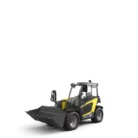 The Kramer telehandler 1445 in a studio.