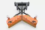 Weidemann attachment V-Snow plow, Studio