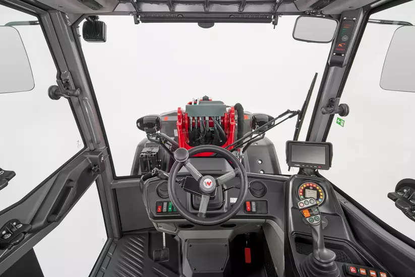 Weidemann  telescopic wheel loader 2060T, 3060T, 4060T in studio, operating philosophy