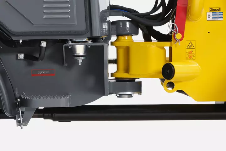 Wacker Neuson wheel loader WL34, Vibration damping