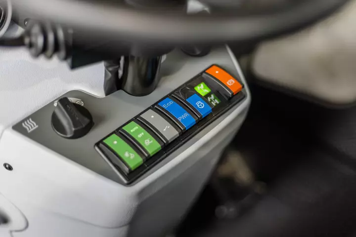 The colour labelled switches of the small 5 series from Kramer.