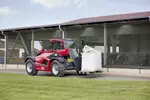 Weidemann telehandler T7035 with pallet fork, application