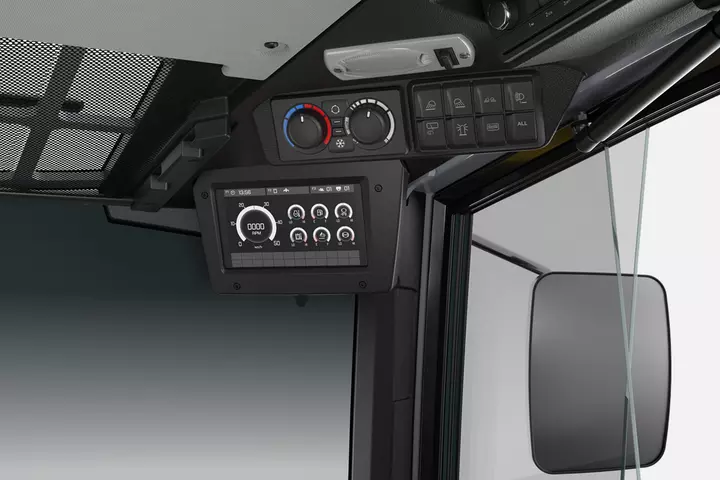 Wacker Neuson wheel loader WL95, WL110, 7 Zoll Display