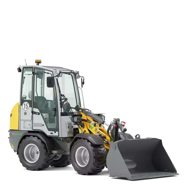 Wacker Neuson Radlader WL300e Studio Bild