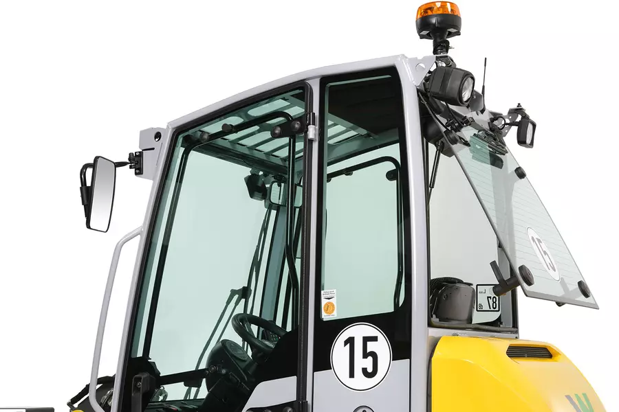 Wacker Neuson Radlader WL300e Detail Bild Studio