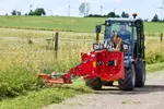 Weidemann Anbaugerät Zaunmäher, Einsatz Landwirtschaft, Hoftrac 1260LP