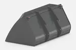 Weidemann attachment Light material bucket round, Studio