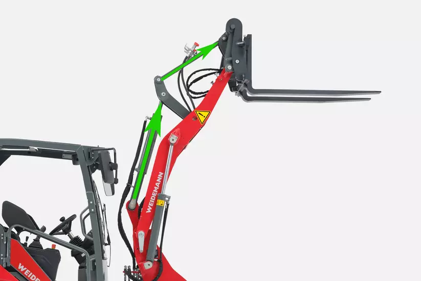 Weidemann Hoftrac 1390e P-Kinematik, Studio