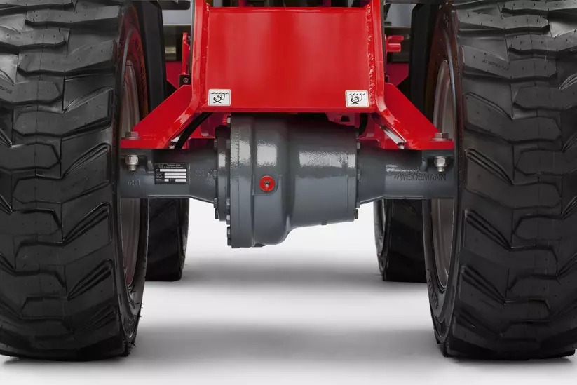 Weidemann Hoftrac 1160, Differentialsperre