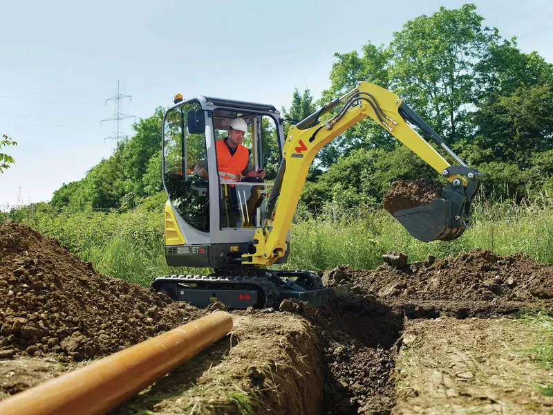 ET16 tätigt Grabarbeiten zur Rohrverlegung