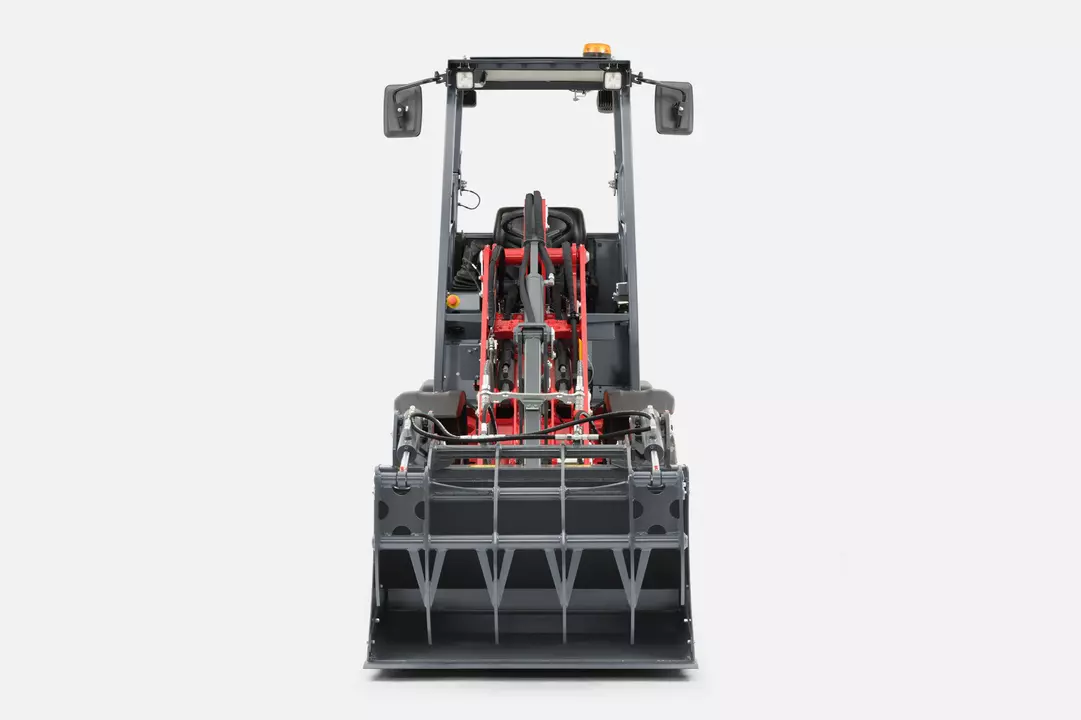 Weidemann Hoftrac/Hoflader 1190e Fahrerschutzdach mit Greifschaufel, Studio