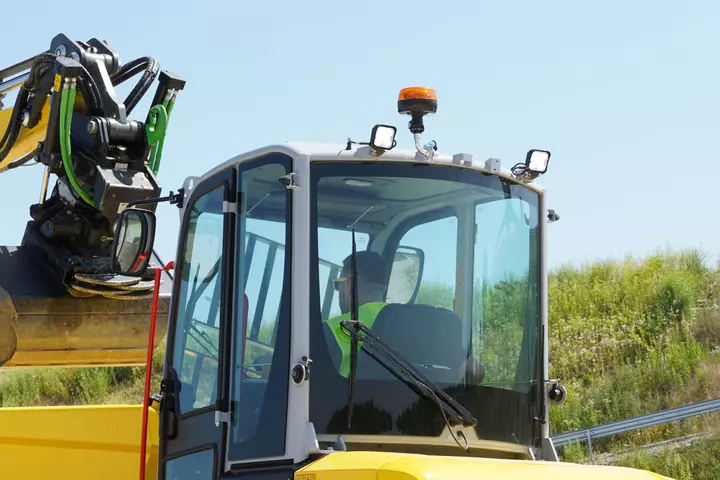 Working lights of a DW60 and DW90