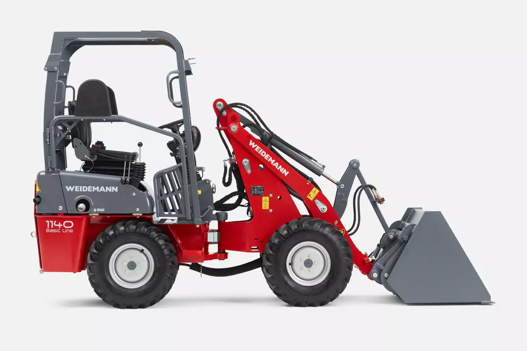 Weidemann Hoftrac/Hoflader 1140 Basic Line Fahrerschutzdach mit Leichtgutschaufel, Studio